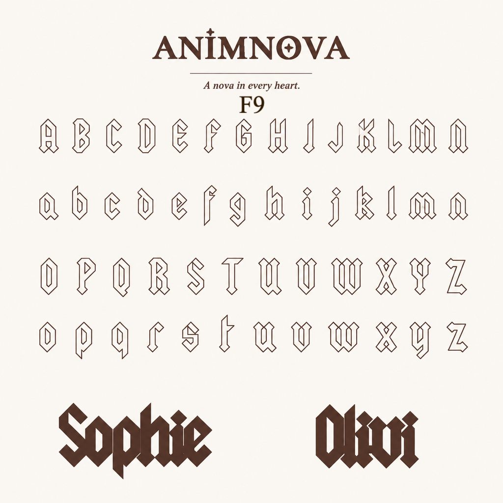 Design Your Own Name Necklace — Stainless Steel