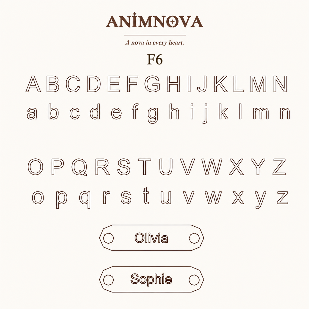Design Your Own Name Necklace — Stainless Steel
