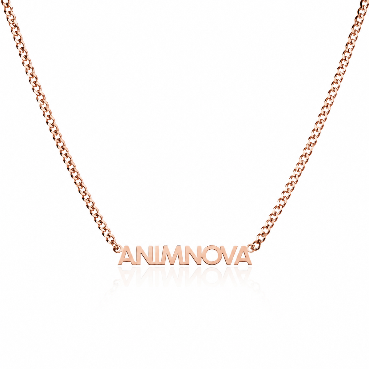 Cuban Link Name Necklace — Up to 6 Names | Stainless Steel