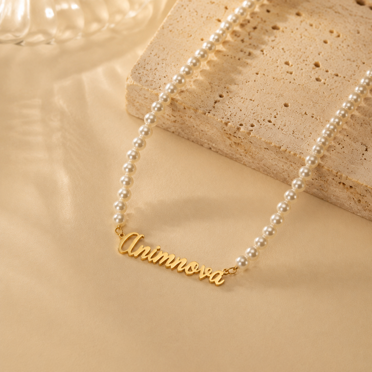 Design Your Own Name Necklace — Stainless Steel