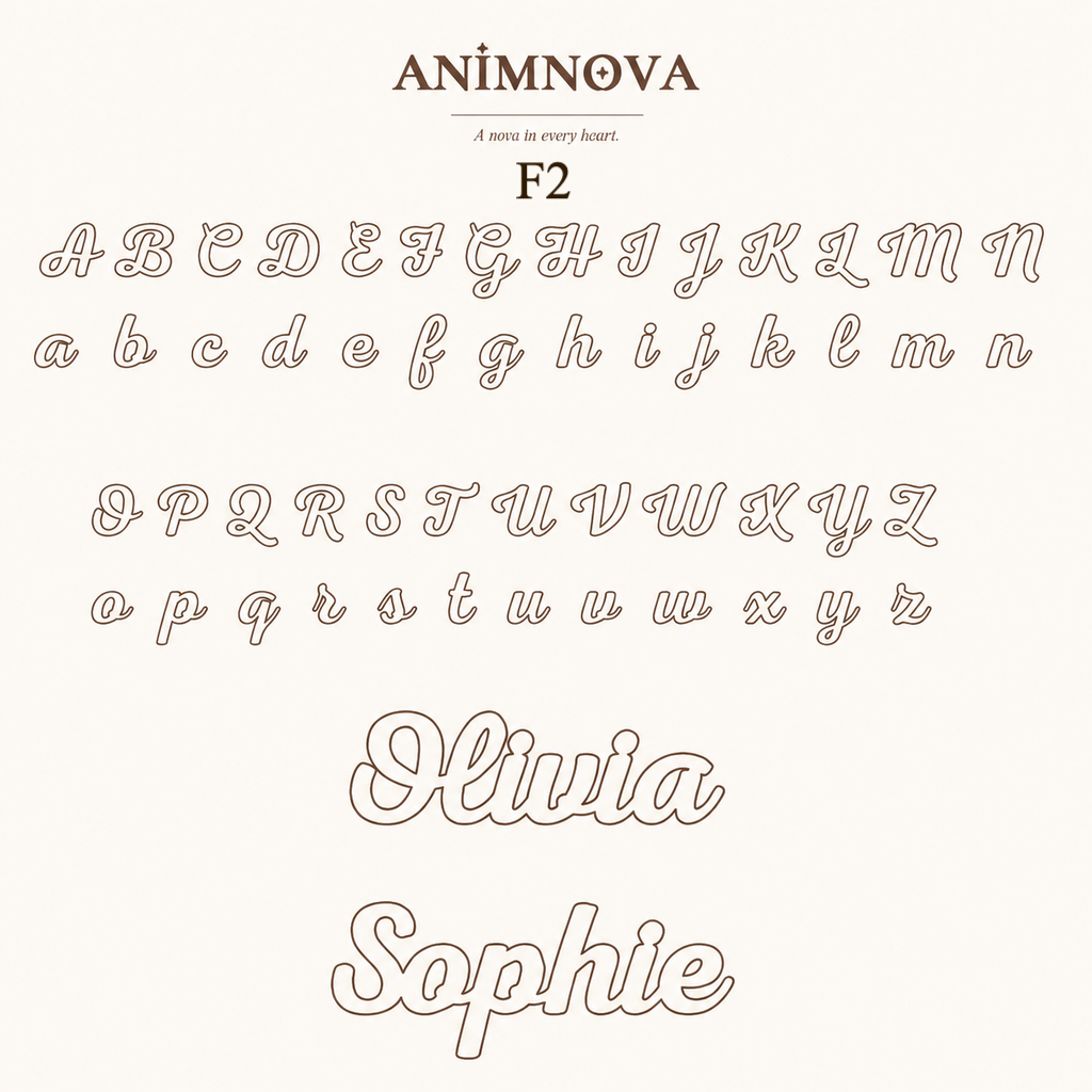 Design Your Own Name Necklace — Stainless Steel